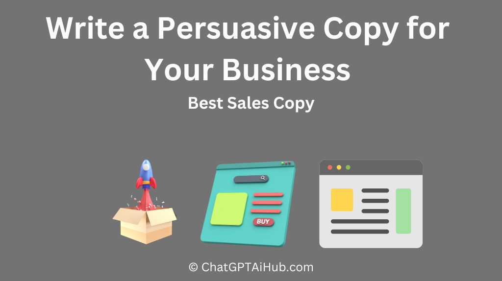 Convince, Convert, and Succeed Persuasive Copy for Driving Sales and Conversions