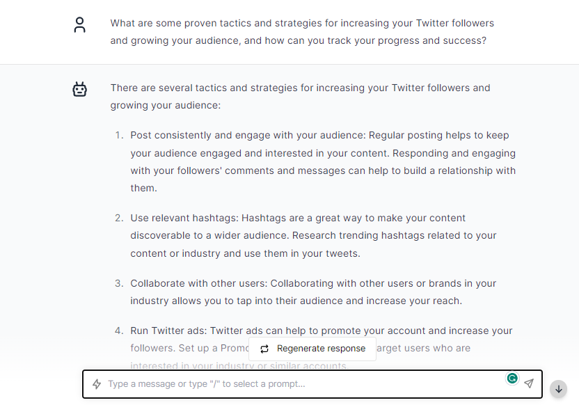 Increase Twitter Followers- ChatGPT Prompts for Twitter