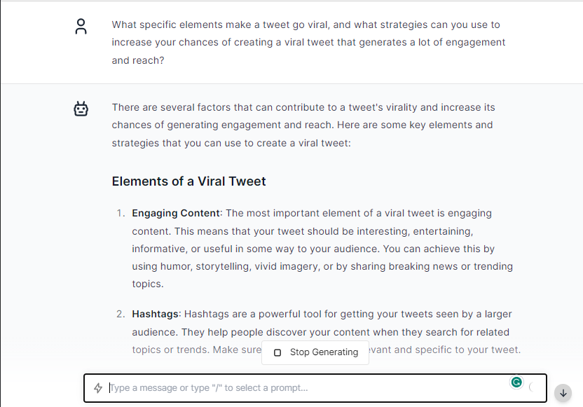 Viral Tweet - ChatGPT Prompts for Twitter