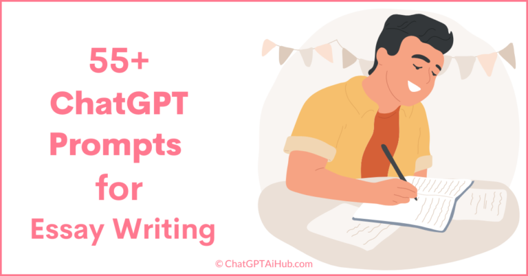 chatgpt prompt for essay writing