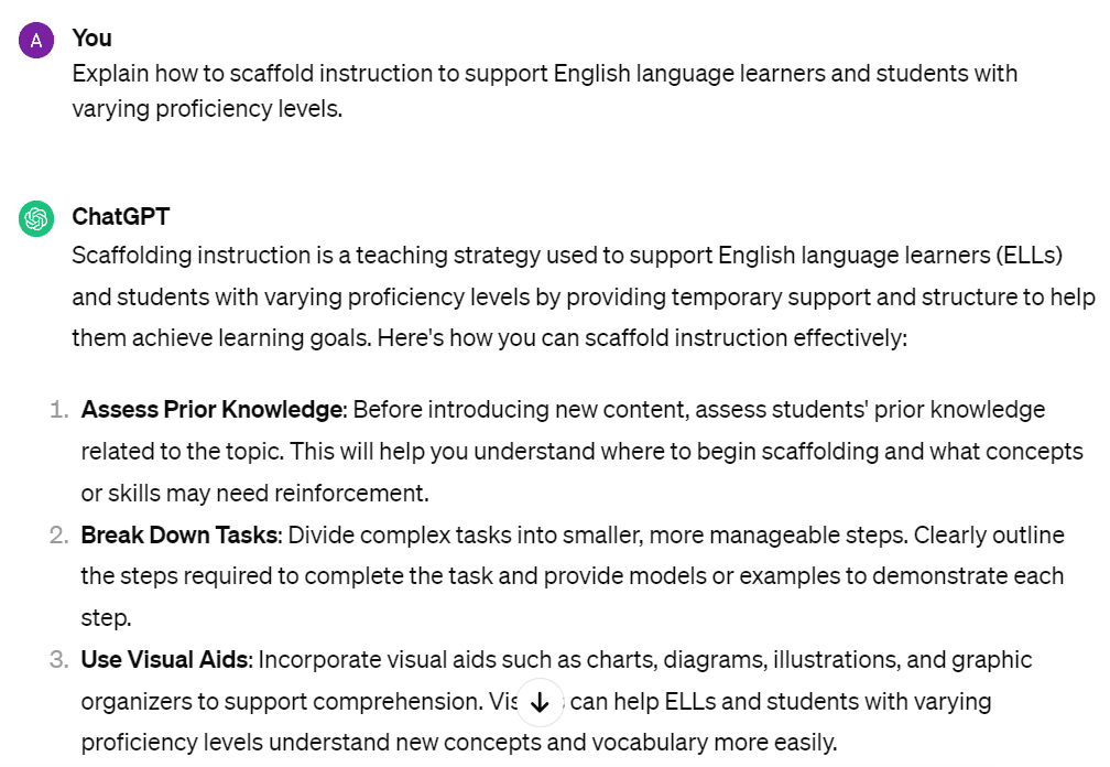 ChatGPT Prompts for Teachers