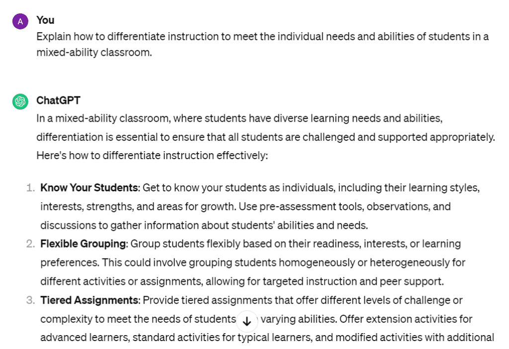 ChatGPT Prompts for Teachers