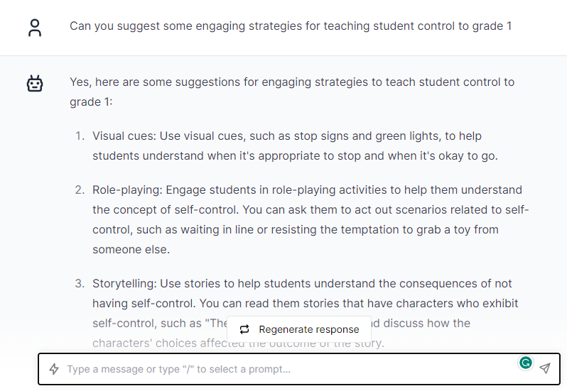 Engaging Strategies - ChatGPT Prompts for Teachers