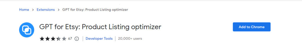 GPT for Etsy Product Listing optimizer