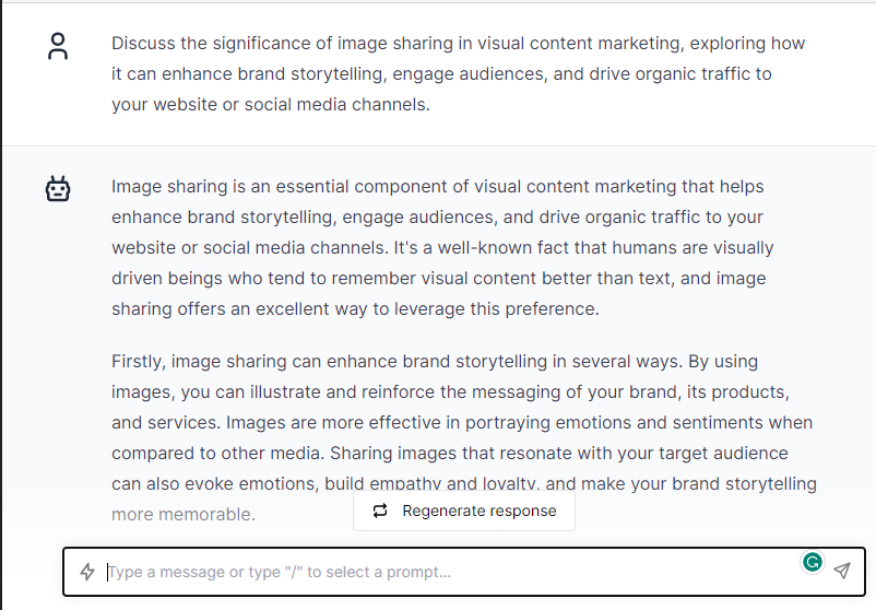 Image Sharing - ChatGPT Prompts for Off-Page Seo