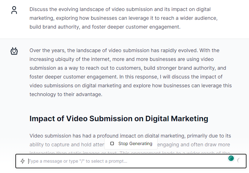 Submission Of Video - ChatGPT Prompts for Off-Page Seo