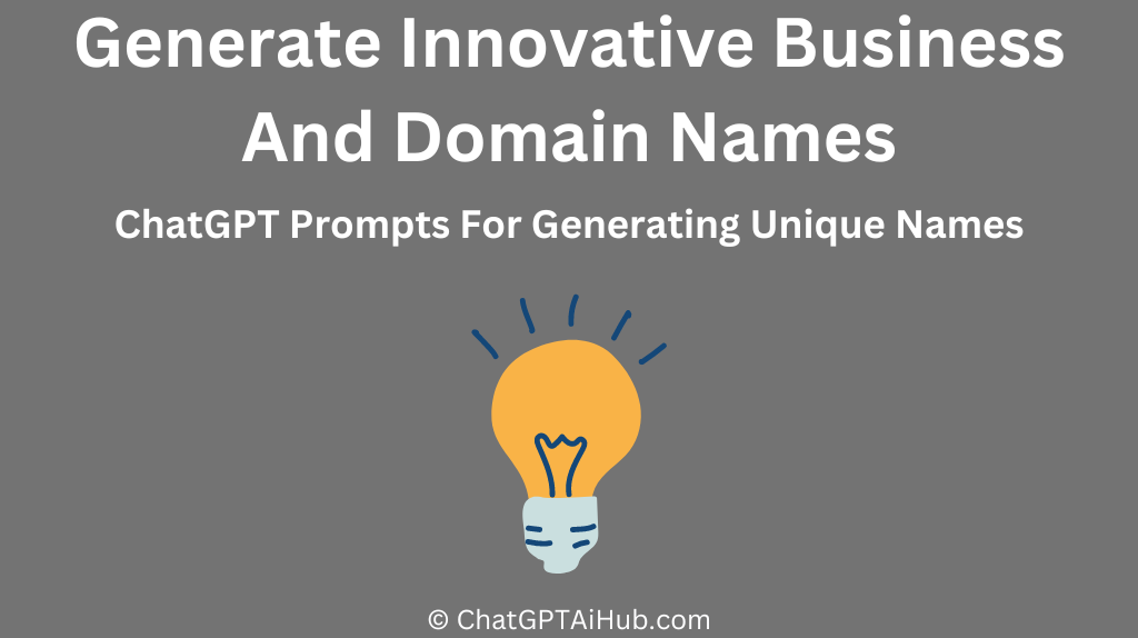 Business Or Domain Name Generator Expert Tailoring Names for Your Industry