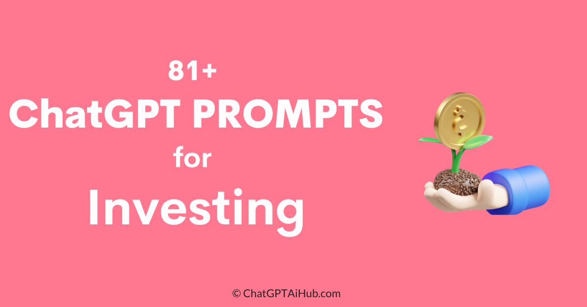 ChatGPT Prompts for Investors