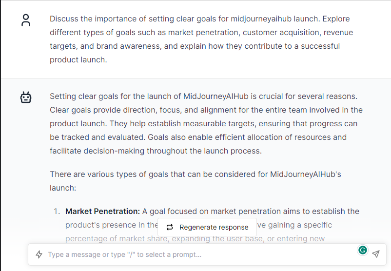 Defining Your Product Launch Goals - ChatGPT Prompts