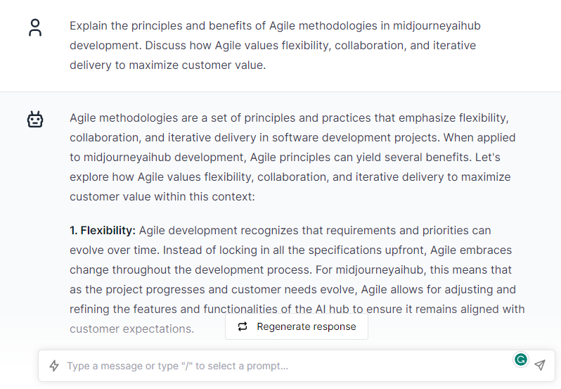 Introduction to Agile Methodologies - ChatGPT Prompts