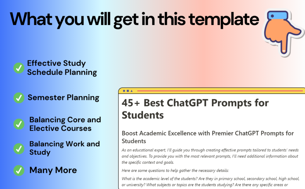 ChatGPT Prompts for University Students