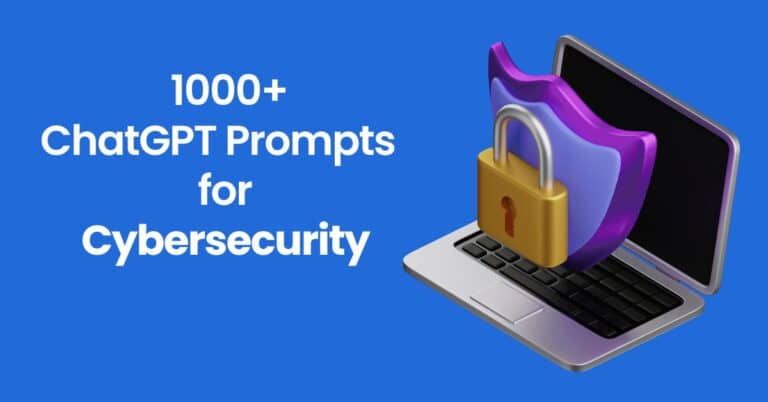 1000+ Best ChatGPT Prompts for Cybersecurity in 2024 to S... - Chat GPT ...