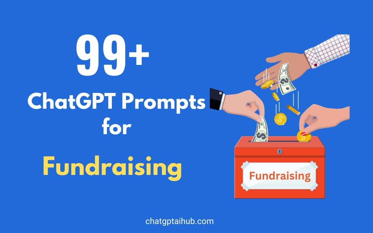 ChatGPT prompts for fundraising