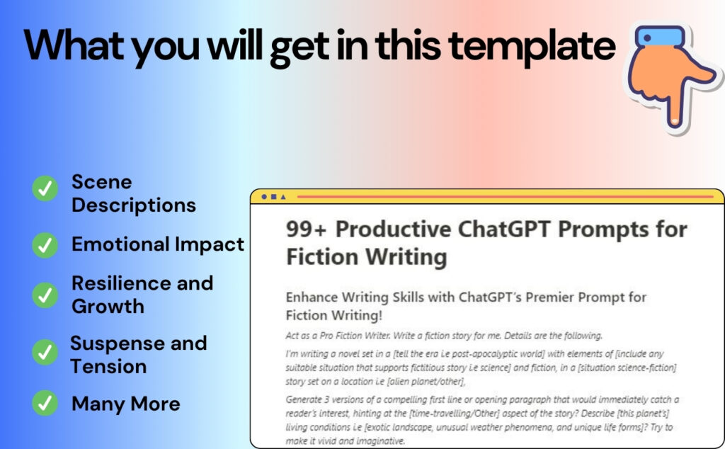 ChatGPT Prompts for Fiction Writing