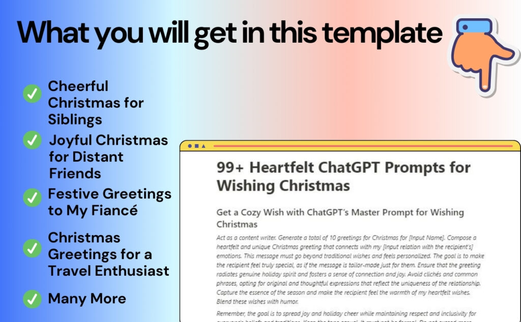 ChatGPT Prompts for Wishing Christmas