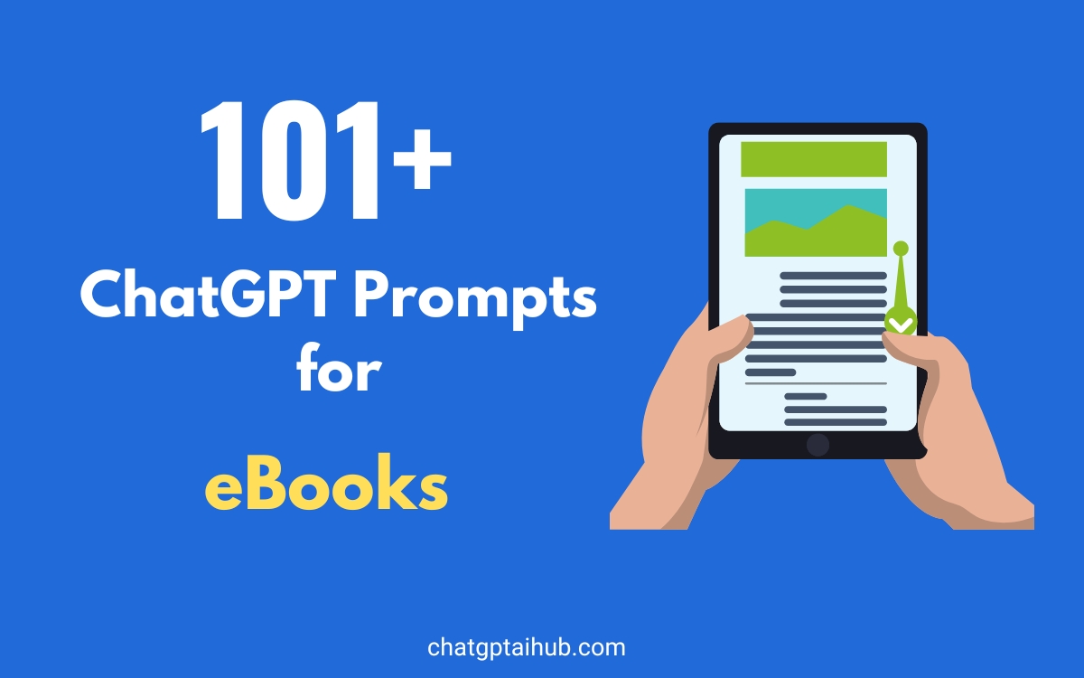 ChatGPT Prompts for ebooks