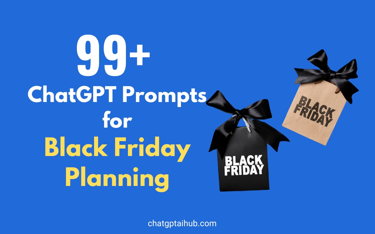 ChatGPT Prompts for Black Friday Planning