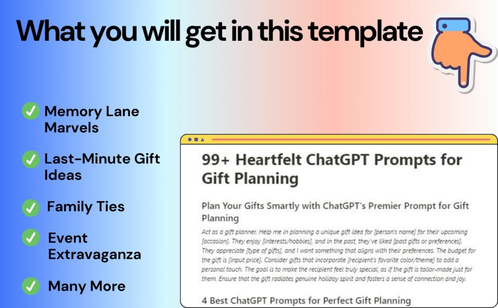 ChatGPT Prompts for Gift Planning 