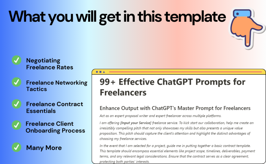 ChatGPT Prompts for Freelancers