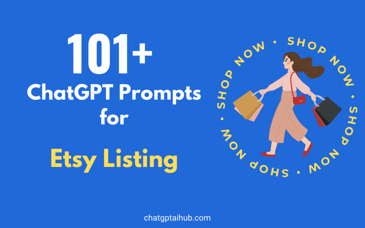 ChatGPT Prompts for Etsy Listing