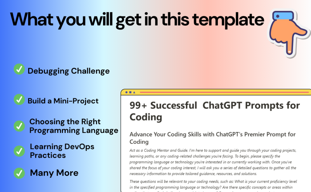 ChatGPT Prompts for Coding