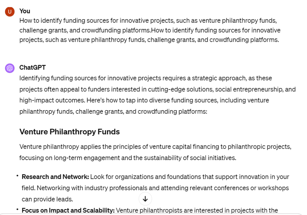 ChatGPT Prompts for Grant Writing