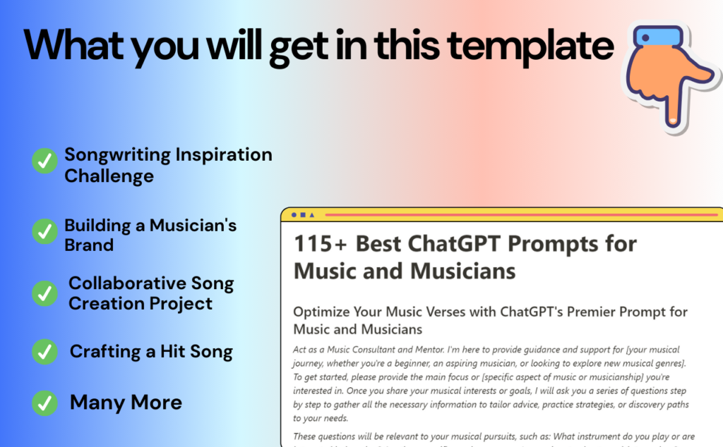 ChatGPT Prompts for Music and Musicians