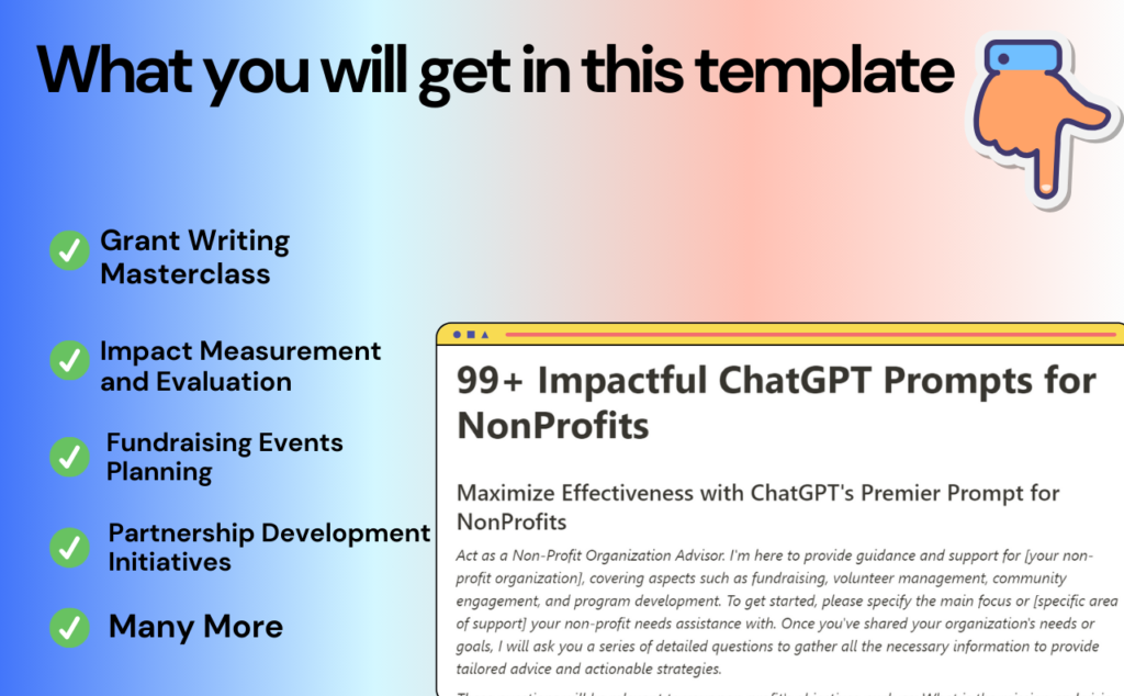 ChatGPT Prompts for NonProfits