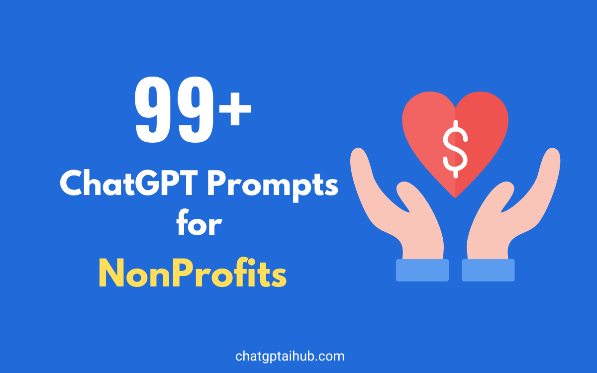 ChatGPT Prompts for NonProfits
