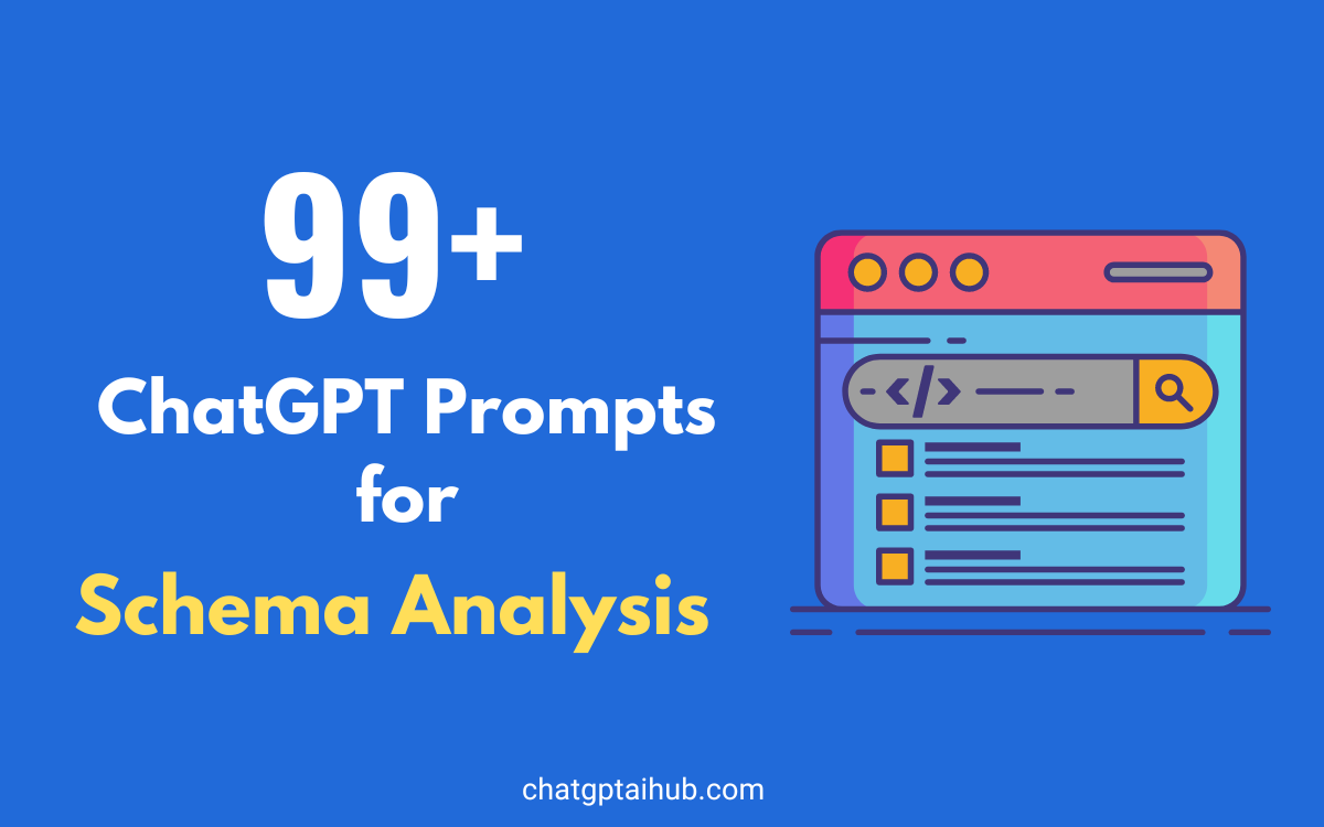 99+ Best ChatGPT Prompts for Schema Markup to Optimize Your Database Efficiency 