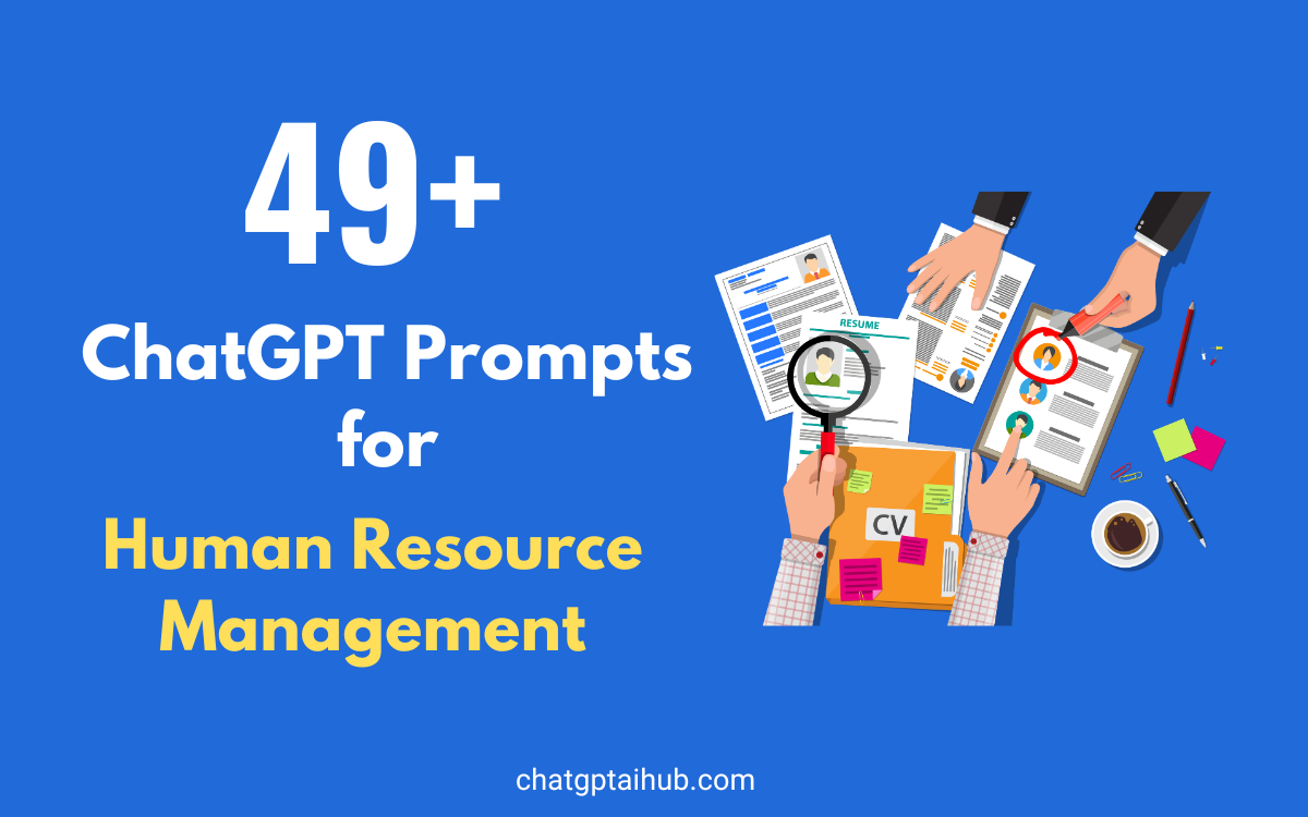 ChatGPT Prompts for Human Resource Management