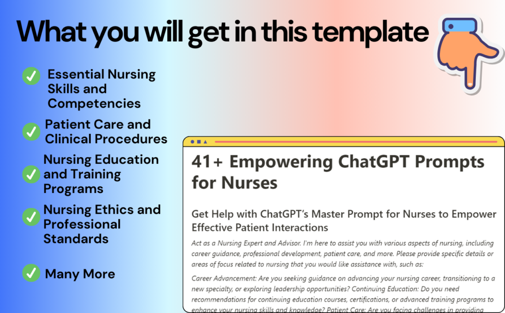 ChatGPT Prompts for Nurses