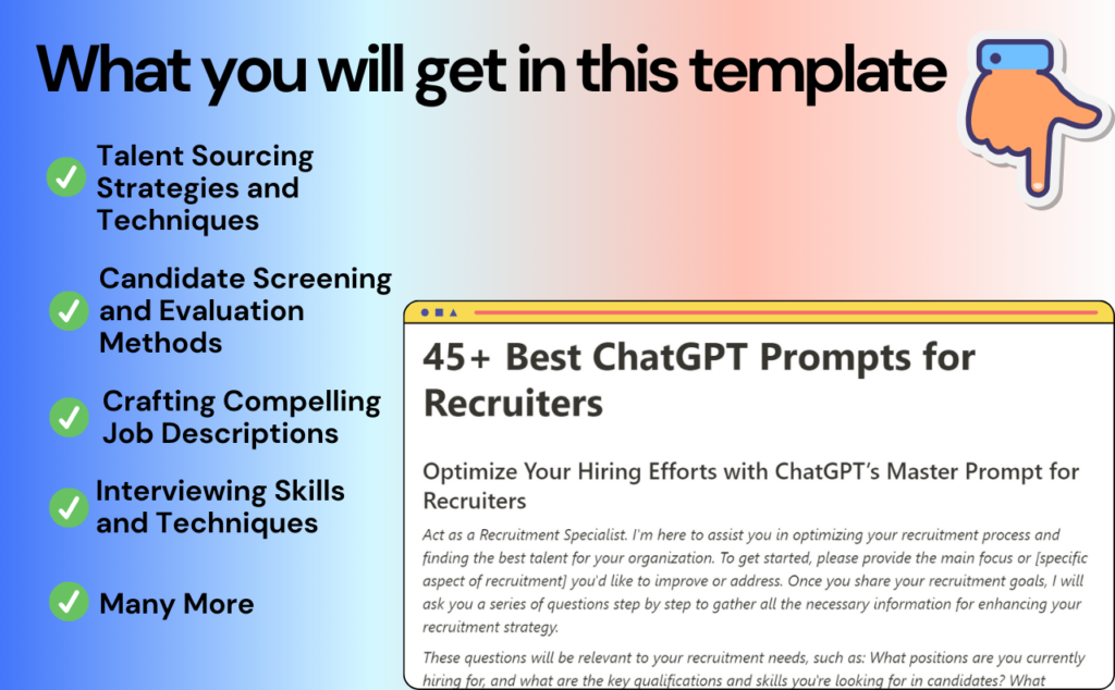 ChatGPT Prompts for Recruiters