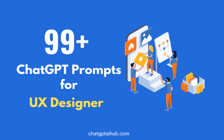 99+ Creative ChatGPT Prompts for UX Designers to Put Creativity to Work ...