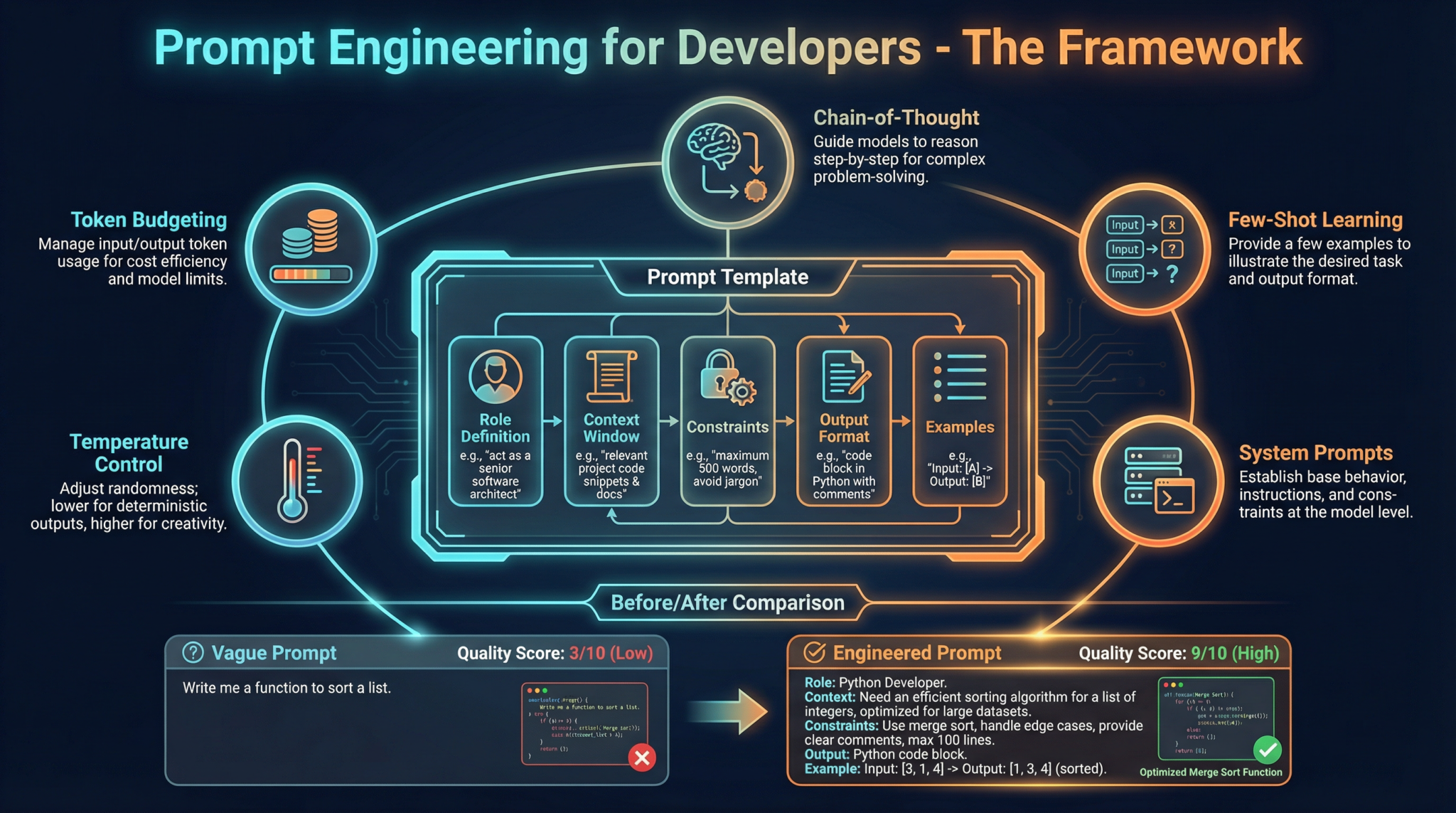 Prompt Engineering Framework for Developers