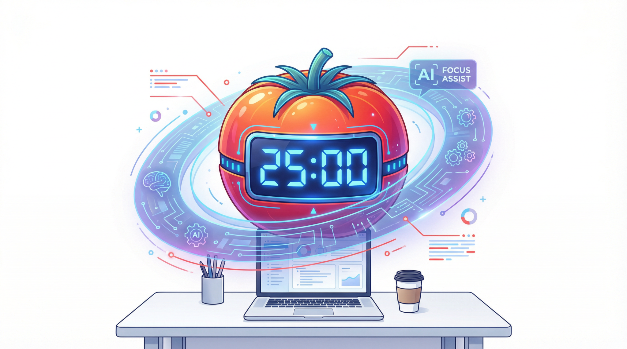 Pomodoro Technique with ChatGPT AI Timer