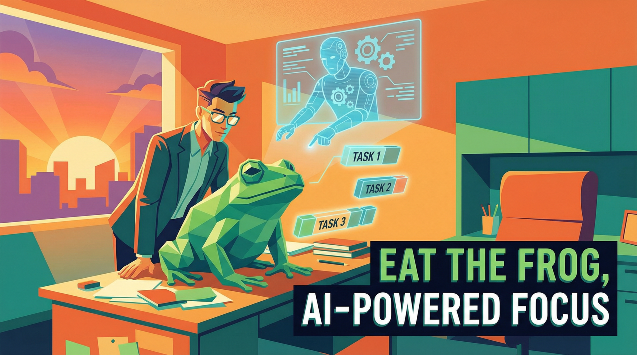 Eat The Frog Productivity Method with ChatGPT AI