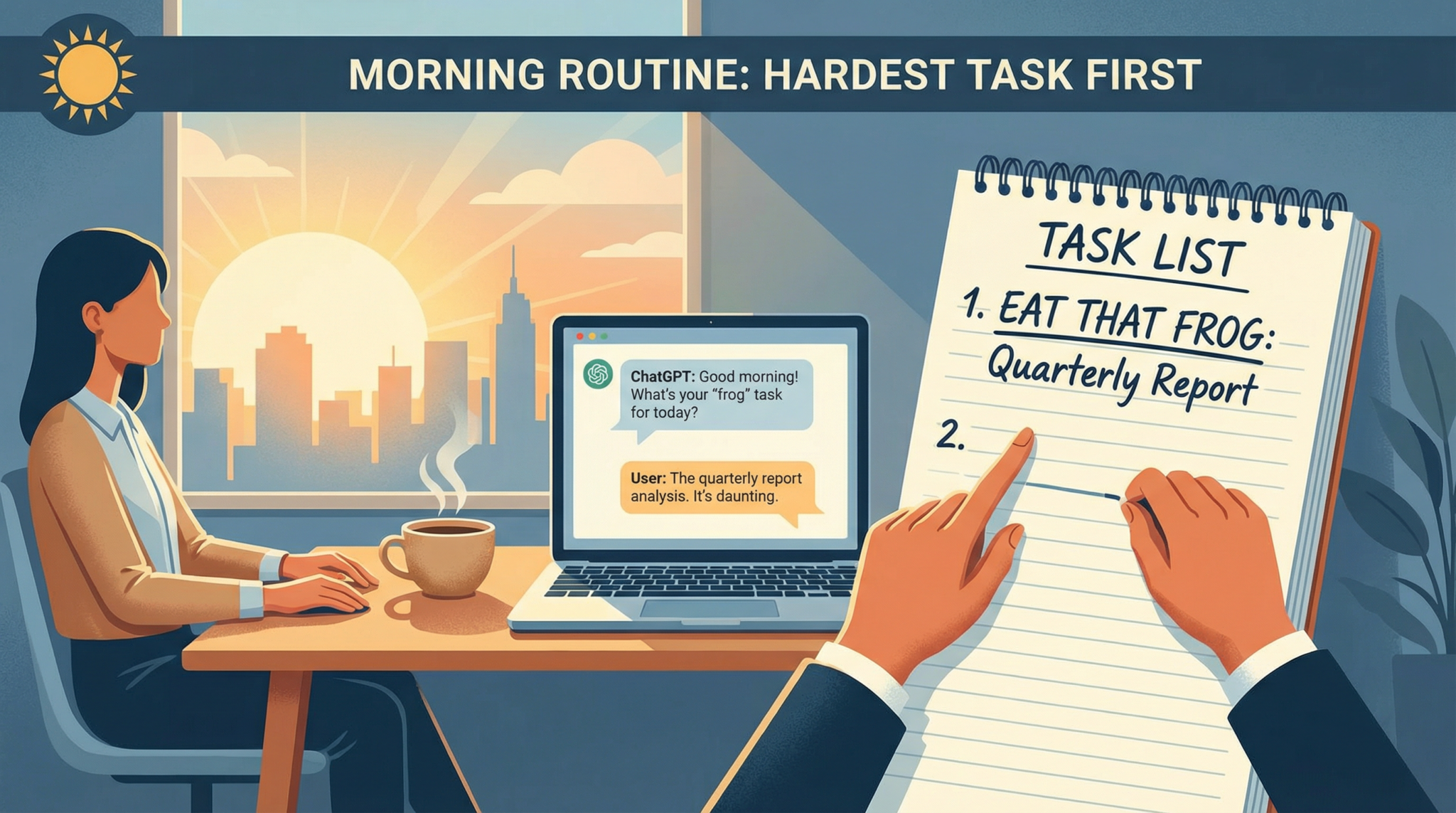 Eat The Frog with ChatGPT: The AI-Powered Method to Beat Procrastination in 2026 - Implementation Guide