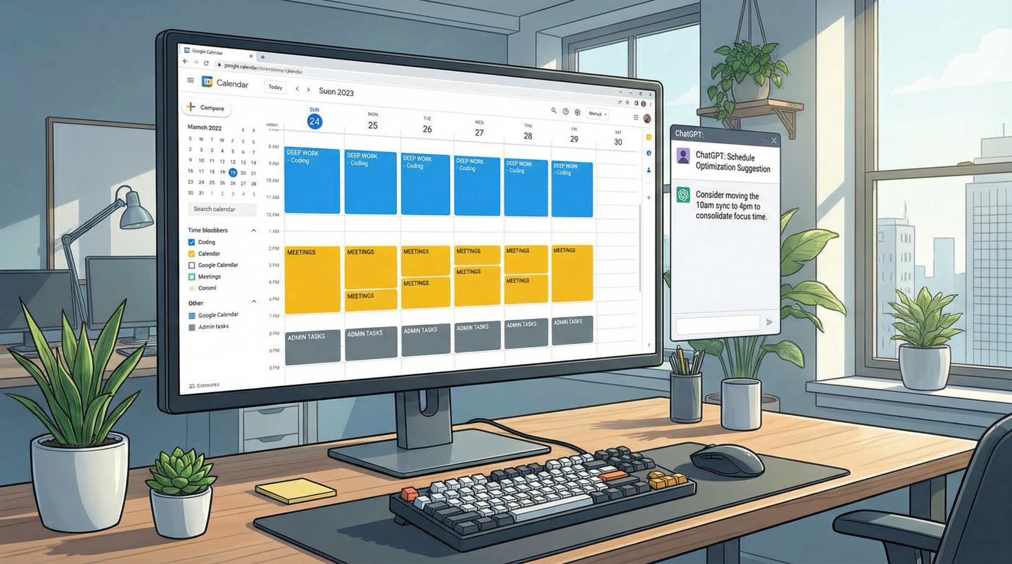 AI Time Blocking: How to Build the Perfect Daily Schedule with ChatGPT in 2026 - Implementation Guide
