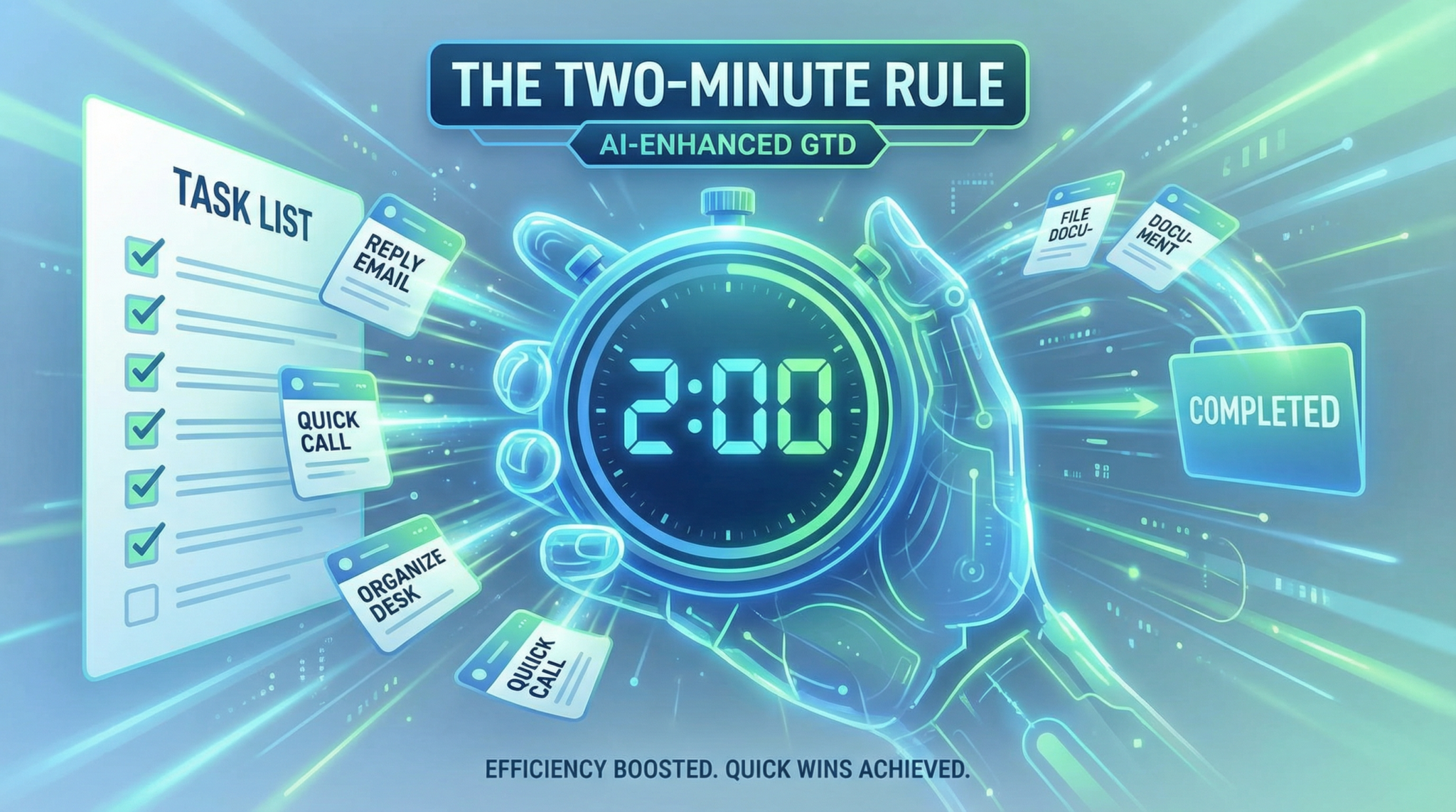 Two-Minute Rule GTD with ChatGPT AI Enhancement
