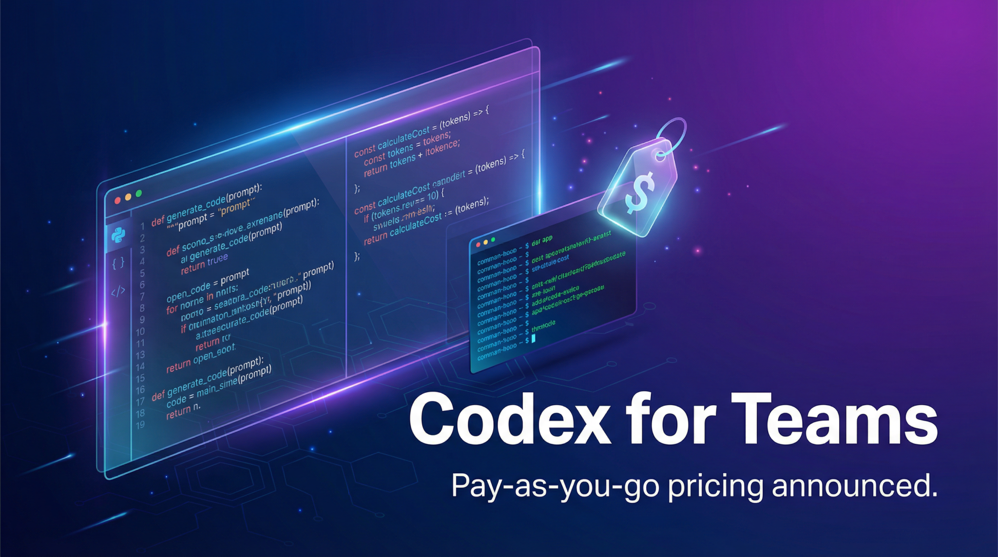 OpenAI Codex pay-as-you-go pricing for teams announcement