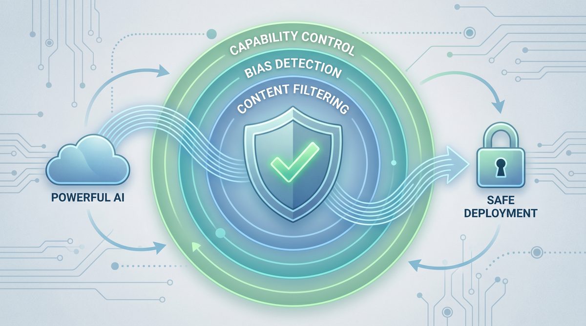 Illustration of AI security implications