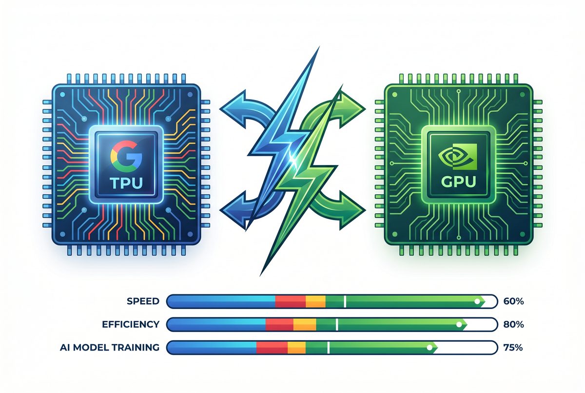 Header image for Google's New TPU 8t and Inference Chips