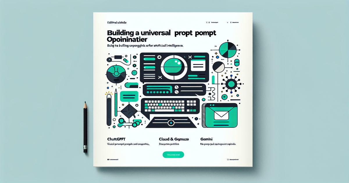 How to Build a Universal Prompt Optimizer for ChatGPT, Claude, and Gemini illustration 1