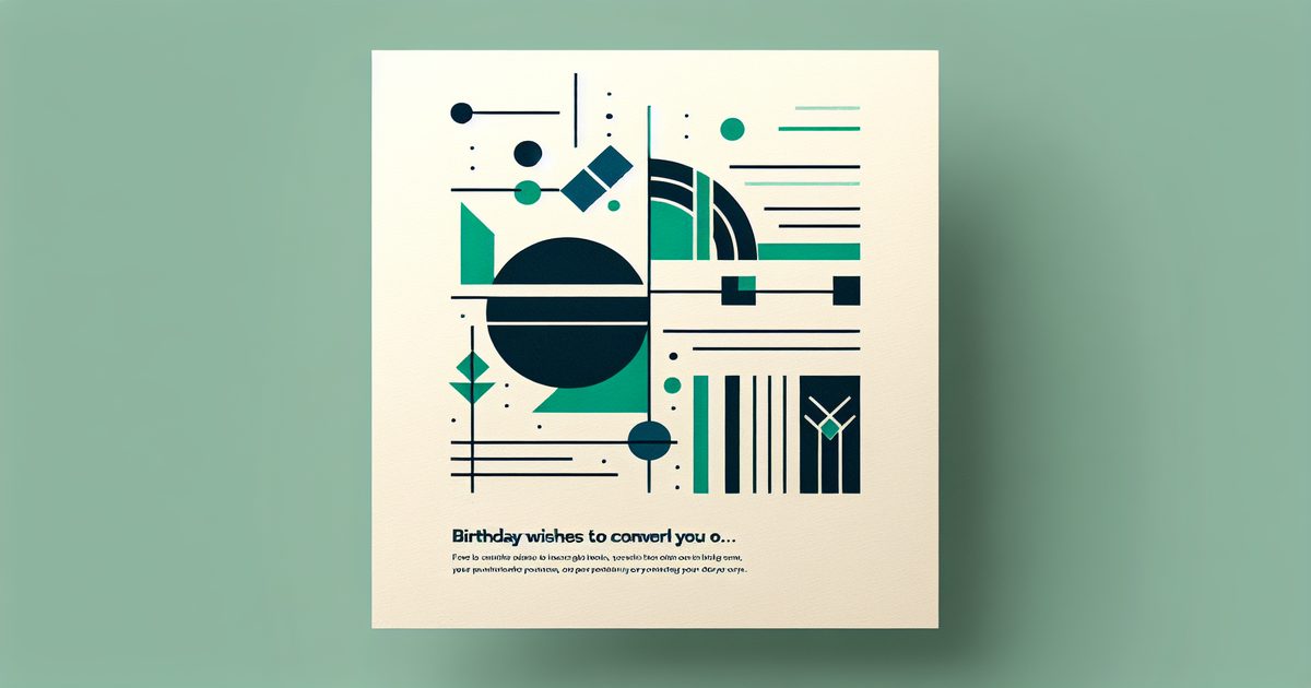 ChatGPT Prompts for Birthday Wishes