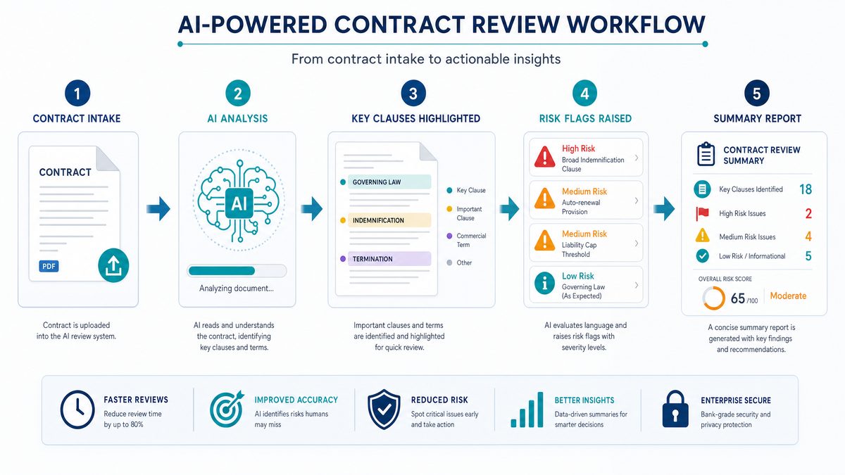 Case Study: How Law Firms Are Using Claude Cowork's Legal Plugins to Automate Contract Review - Section Illustration