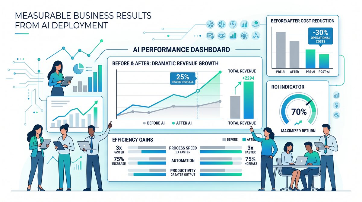 AI Business Results Dashboard