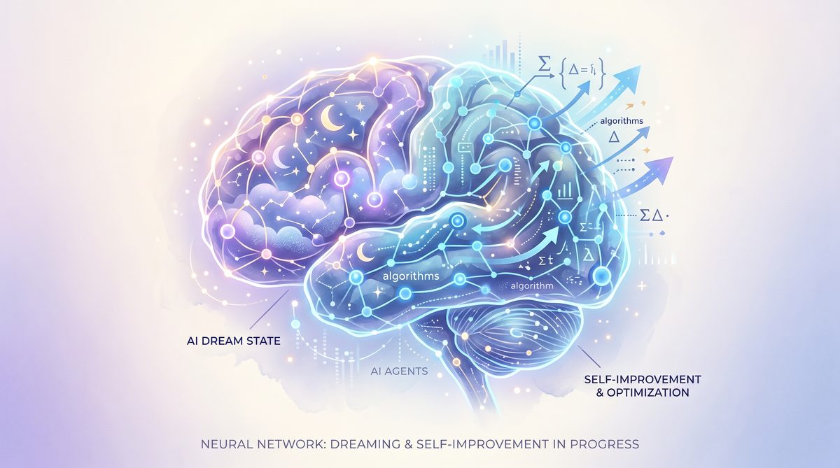 Claude AI dreaming and self-improvement neural network