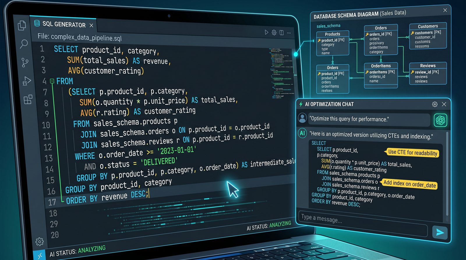 35 ChatGPT-5.5 Prompts for Data Analysts: SQL Generation, Dashboard Creation, Statistical Analysis, and Automated Reporting - Section 1