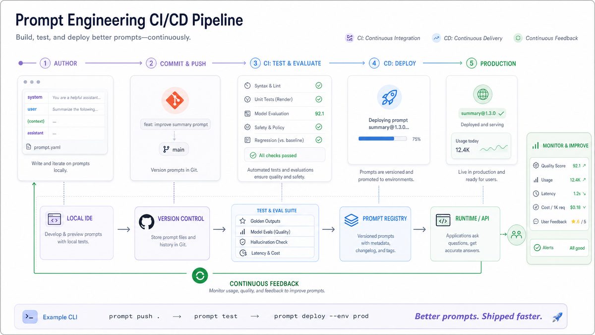 Prompt Engineering CI/CD Pipeline